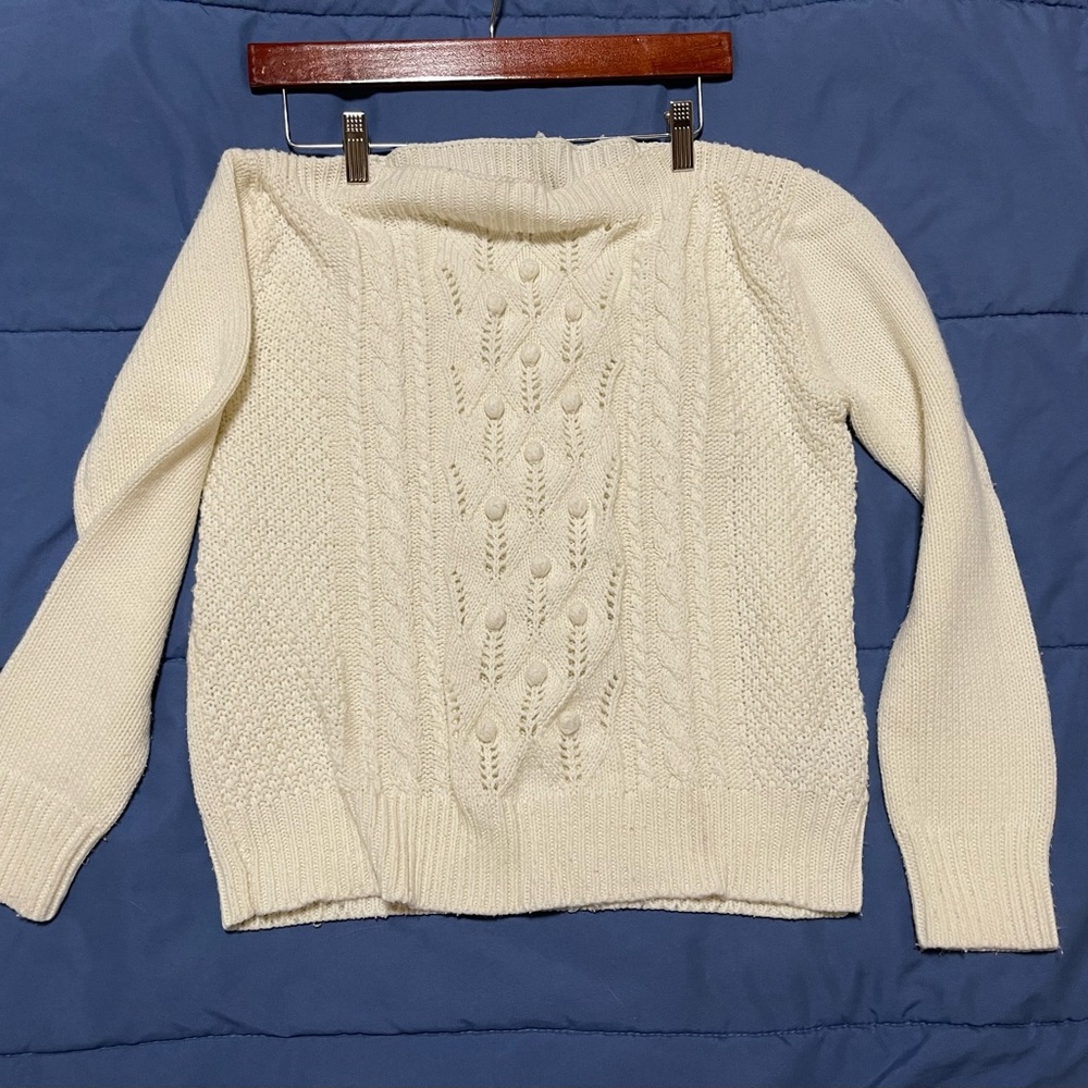 White sweater